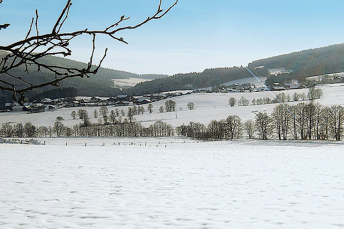 Winterlandschaft Winter im Bayerischen Wald